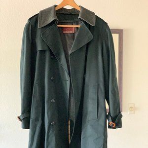 Men's Black Overcoat